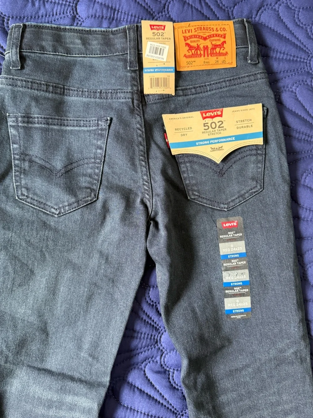 NWT Levi’s 502 Regular Taper Jeans | Flex Stretch | Durable  🔥✨